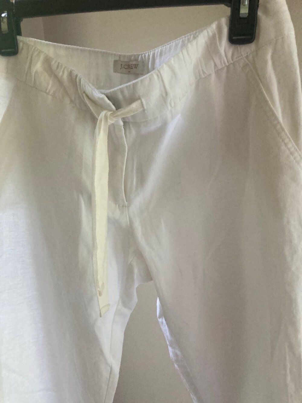 J. Crew White Wide Leg Pants/Trousers - Picture 9 of 16